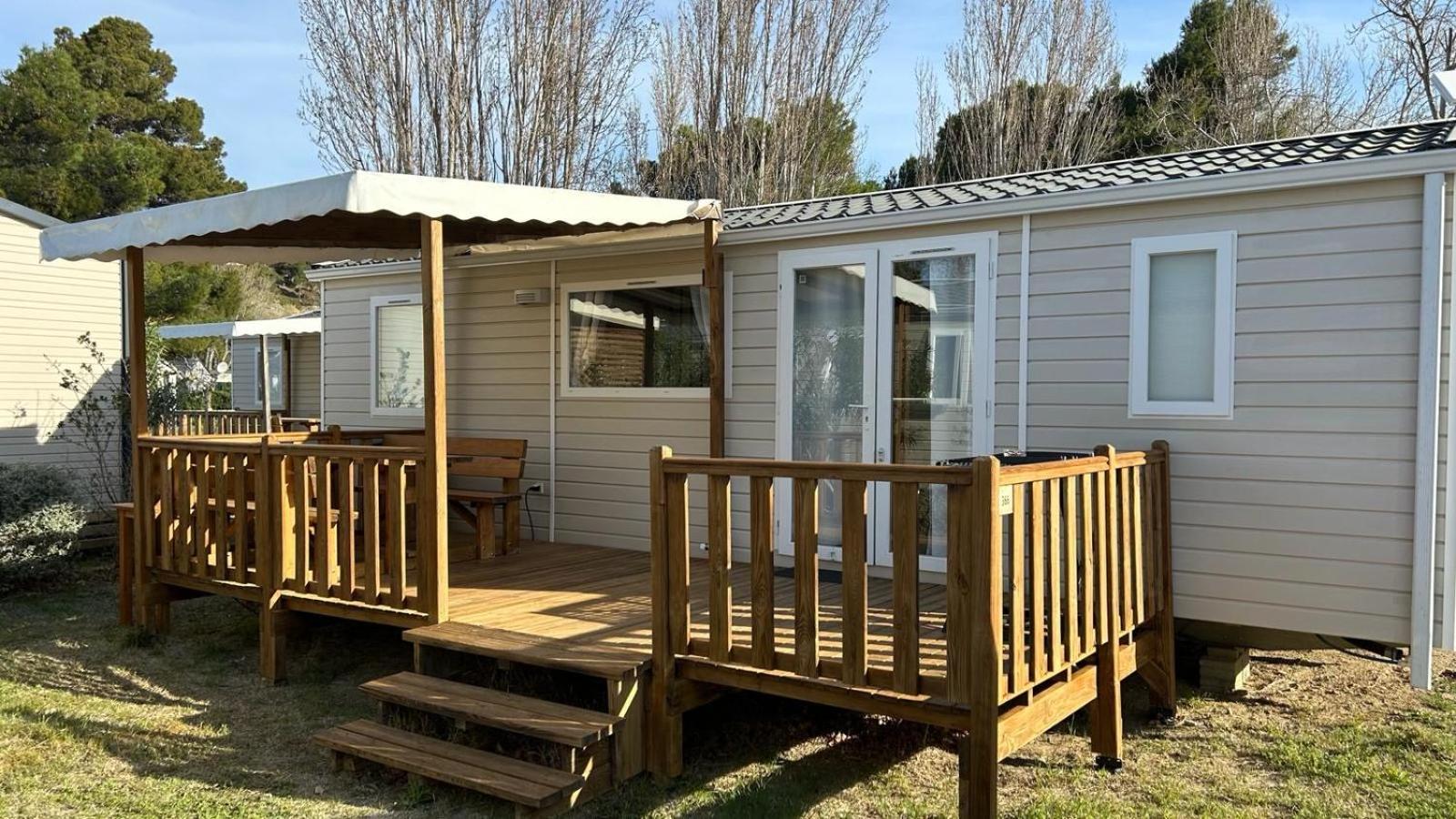 Mobil-Home - Narbonne-Plage - Clim, Tv Exterior foto